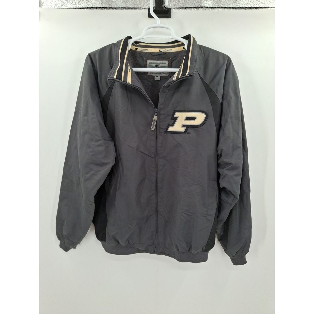 Purdue Boilermakers Mens‎ XL Colosseum Full Zip Jacket